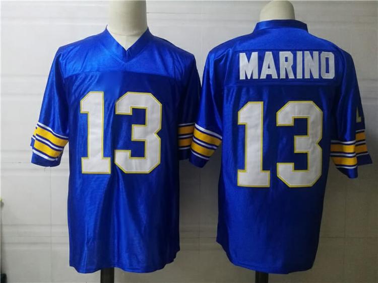 Men's Pittsburgh Panthers #13 DAN MARINO College Football Jersey