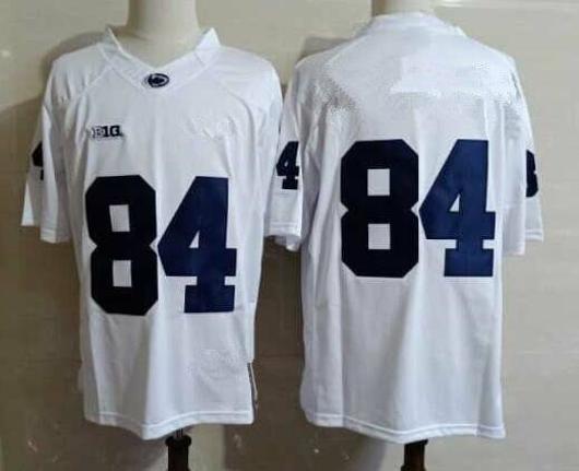 Men's Nike Penn State Juwan Johnson Jersey #84 College Football Game White No Name