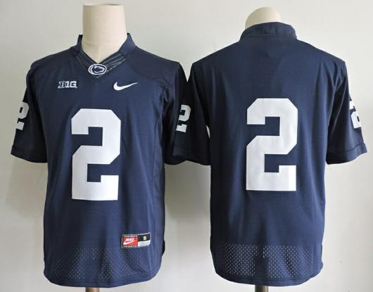 Men's Nike Penn State Nittany Lions #2 No Name Football Jersey Navy