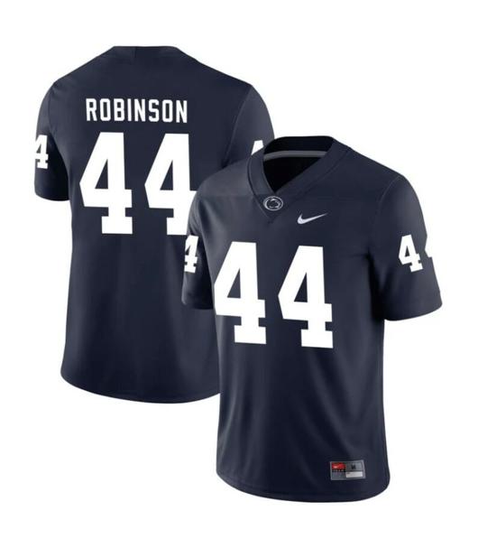 Men's Nike Penn State Chop Robinson Jersey #44 College Football Game Navy With Name