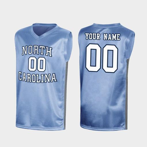 Men's Custom Name Number North Carolina Tar Heels Royal March Madness Special College Basketball Jersey