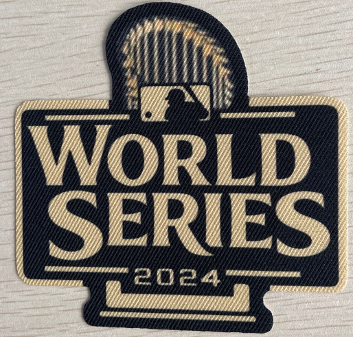 2024 MLB World Series Patch Gold