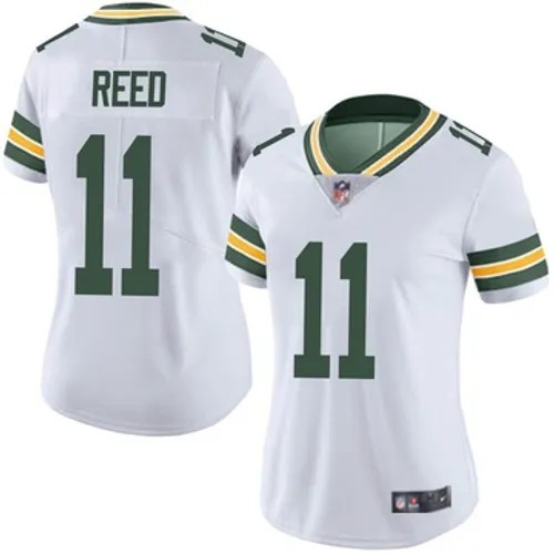 Women's Green Bay Packers Nike #11 Jayden Reed Vapor Limited White Stitched NFL Jersey