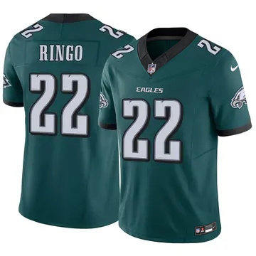 Men's Philadelphia Eagles #22 Kelee Ringo Vapor F.U.S.E. Limited Green Nike Stitched NFL Jersey