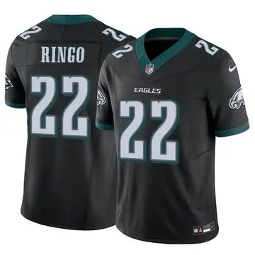 Youth Philadelphia Eagles #22 Kelee Ringo Vapor F.U.S.E. Limited Black Nike Stitched NFL Jersey