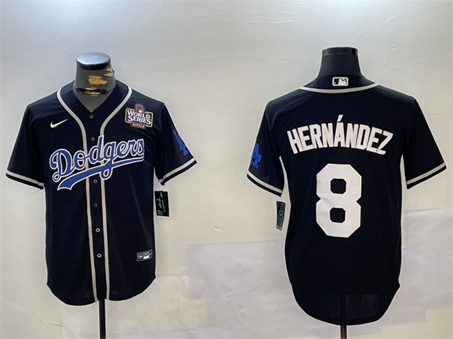Women's Los Angeles Dodgers ACTIVE PLAYER Custom Black 2024 World Series Cool Base Stitched Baseball Jerseys(Run Small)