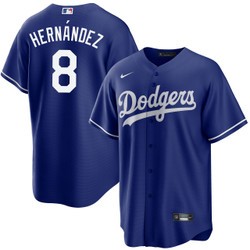 Men's Enrique Hernández Los Angeles Dodgers Nike Royal Alternate Jersey