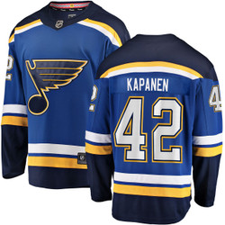 Men's Fanatics Kasperi Kapanen St. Louis Blues Home Breakaway Jersey