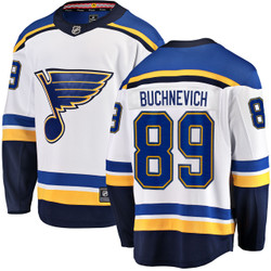 Men's Fanatics Pavel Buchnevich St. Louis Blues Away Breakaway Jersey