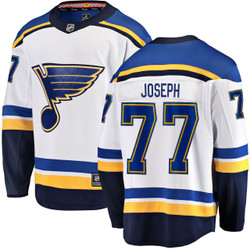 Men's Fanatics Pierre-Olivier Joseph St. Louis Blues Away Breakaway Jersey