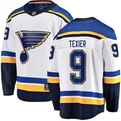 Men's Fanatics Alexandre Texier St. Louis Blues Away Breakaway Jersey