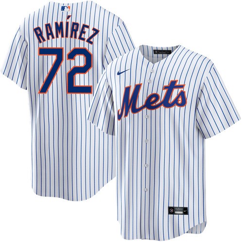 Men's Nike Alex Ramirez New York Mets Home White Jersey