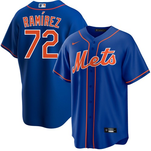 Men's Nike Alex Ramirez New York Mets Alternate Royal Jersey