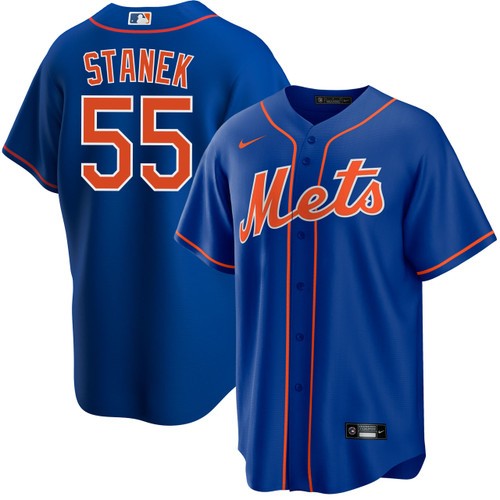 Men's Nike Ryne Stanek New York Mets Alternate Royal Jersey