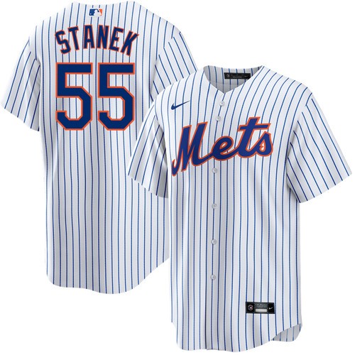 Men's Nike Ryne Stanek New York Mets Home White Jersey