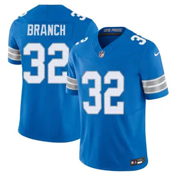 Youth Detroit Lions #32 Brian Branch Vapor F.U.S.E. Limited Blue Nike Stitched NFL Jersey