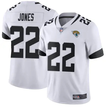 Youth Jacksonville Jaguars #22 Jarrian Jones Vapor Limited White Nike Stitched NFL Jersey