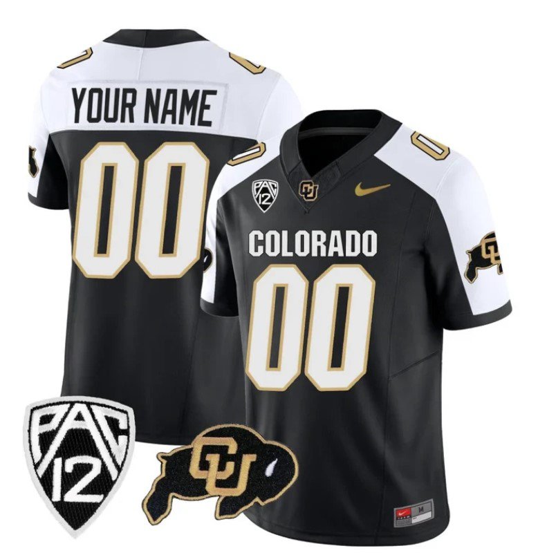 Men's Nike Custom Colorado Buffaloes Jersey Name, Number Vapor Limited College Football All Stitched Alternate