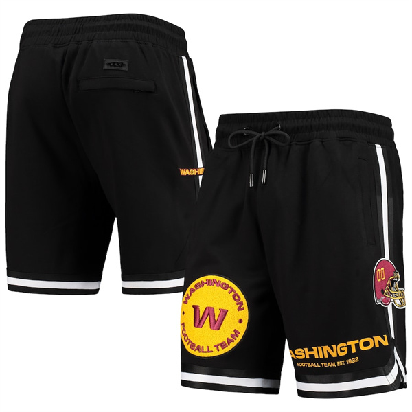 Men's Washington Commanders Black 2024 Shorts