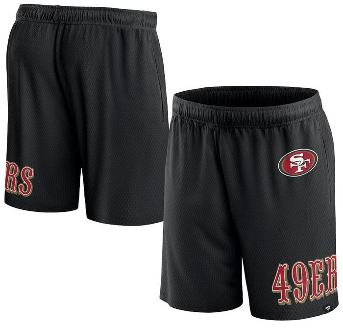 Men's San Francisco 49ers Black 2024 Shorts