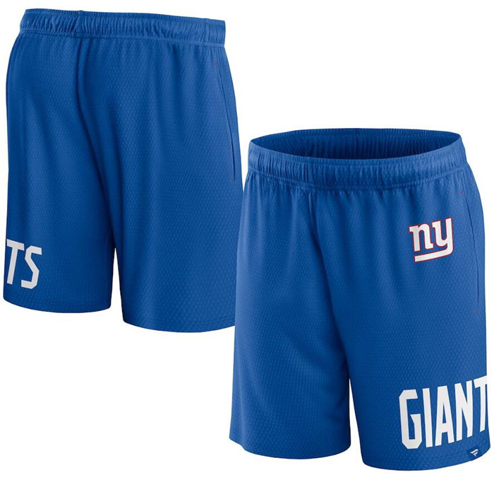 Men's New York Giants Blue 2024 Shorts