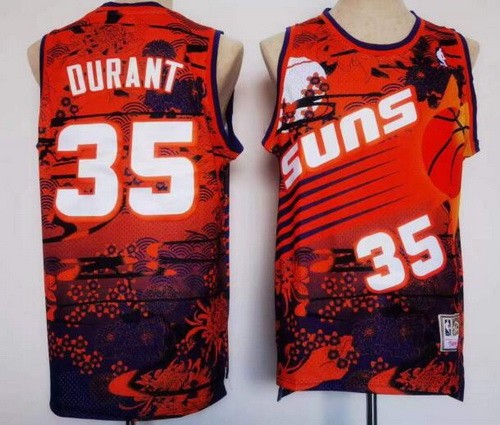 Men's Phoenix Suns #35 Kevin Durant Red Rabbit Swingman Jersey