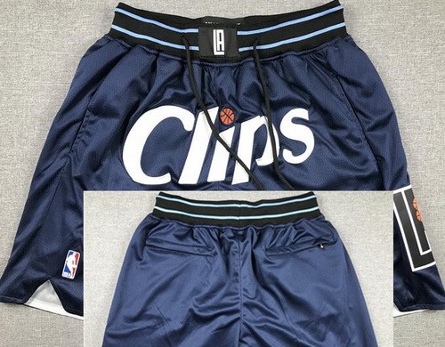 Men's Los Angeles Clippers Navy 2023 City Just Don Shorts