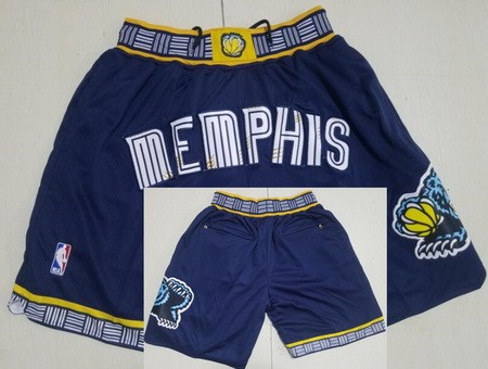 Men's Vancouver Grizzlies Navy City Just Don Shorts