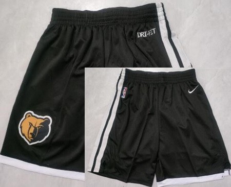 Men's Vancouver Grizzlies Black 2023 City Swingman Shorts