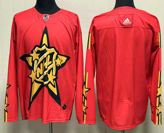 Men's All-Star Game 2024 Red Primegreen Stitched Hockey Jersey