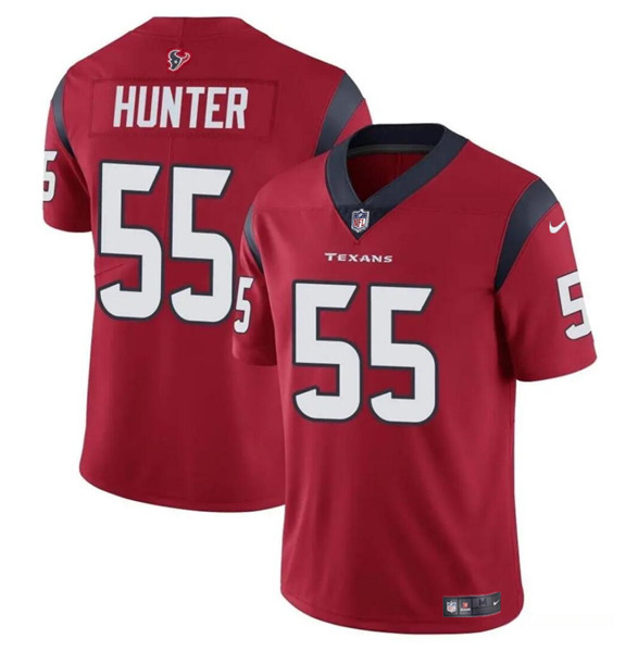 Men's Houston Texans #55 Danielle Hunter Red Vapor Untouchable Limited Football Stitched Jersey