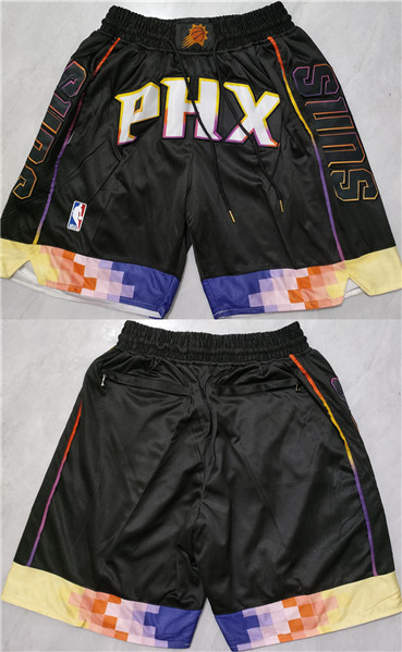 Men's Phoenix Suns Black Shorts