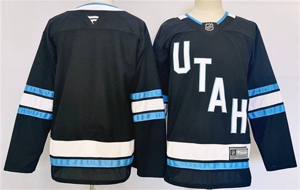 Men's Utah Hockey Club Blank Navy Stitched Jersey