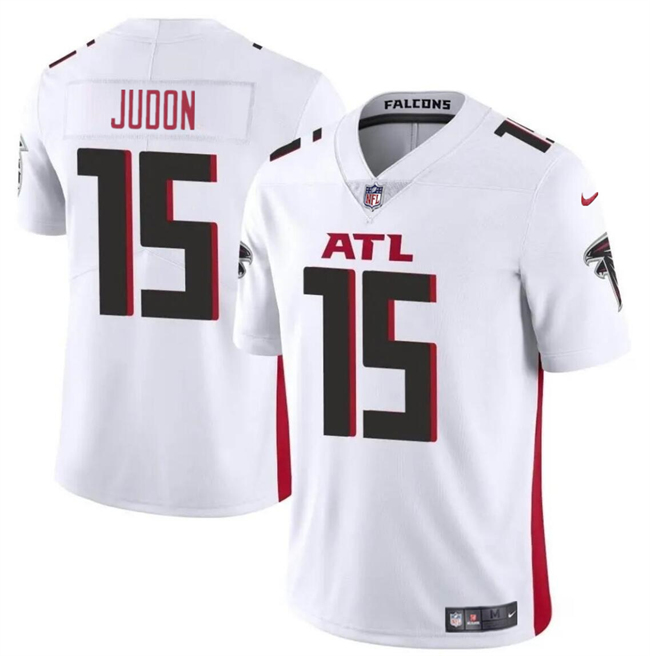 Men's Atlanta Falcons #15 Matthew Judon White Vapor Untouchable Limited Football Stitched Jersey