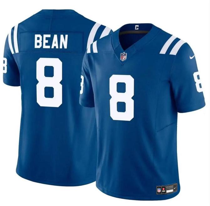 Youth Indianapolis Colts #8 Jason Bean Blue 2024 F.U.S.E Vapor Untouchable Limited Stitched Football Jersey