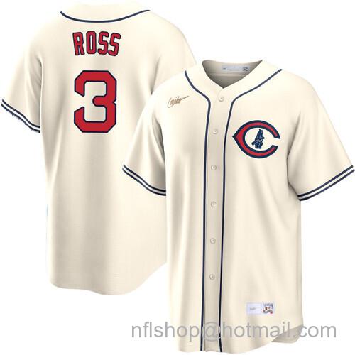 David Ross Chicago Cubs Field of Dreams Cream Nike Men's Stitched Baseball Jersey