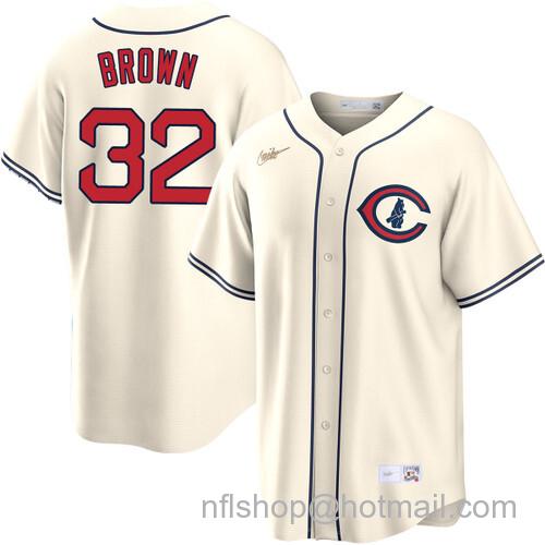 Ben Brown Chicago Cubs Field of Dreams Cream Nike Men's Stitched Baseball Jersey