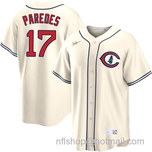 Isaac Paredes Chicago Cubs Field of Dreams Cream Nike Men's Stitched Baseball Jersey