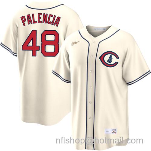 Daniel Palencia Chicago Cubs Field of Dreams Cream Nike Men's Stitched Baseball Jersey