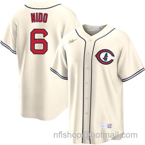 Tomas Nido Chicago Cubs Field of Dreams Cream Nike Men's Stitched Baseball Jersey