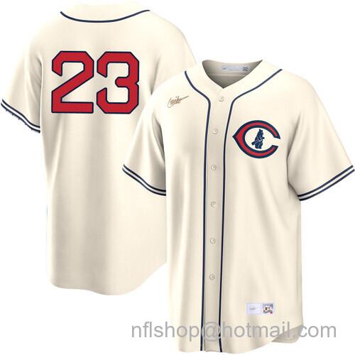 Ryne Sandberg Chicago Cubs Field of Dreams Player Cream Nike Men's Stitched Baseball Jersey