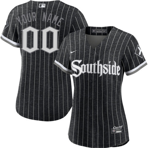 Chicago White Sox Personalized Women's City Connect Replica Jersey by NIKE