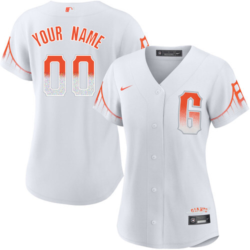 San Francisco Giants Personalized Women's City Connect Jersey by Nike