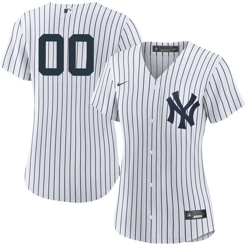 New York Yankees Women's Personalized Home Player Jersey by Nike