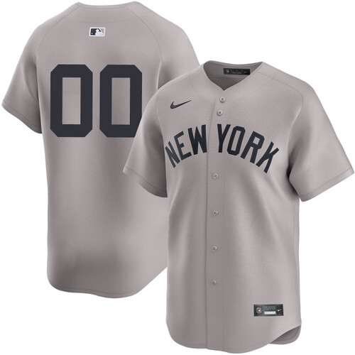 New York Yankees Personalized Road Limited Player Jersey by NIKE