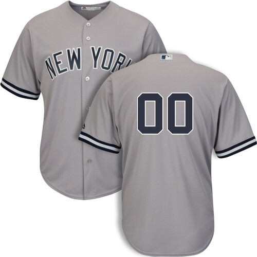 New York Yankees Personalized Road Player Jersey