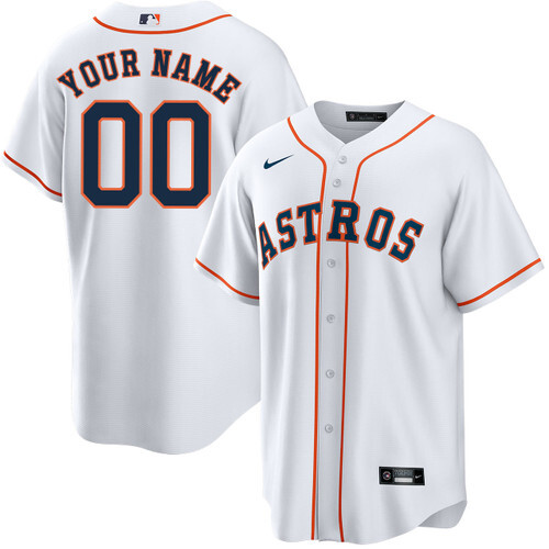 Houston Astros Personalized Home Jersey by NIKE