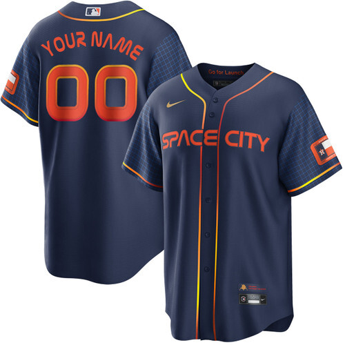 Houston Astros Personalized City Connect Jersey by NIKE