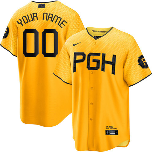 Pittsburgh Pirates Personalized City Connect Jersey by NIKE