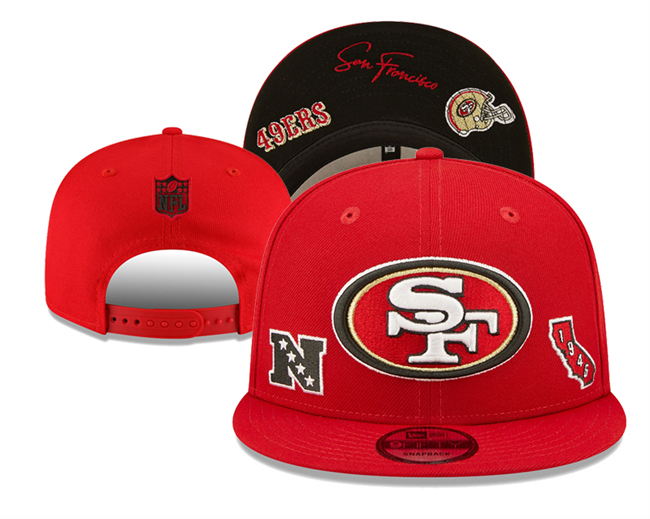 San Francisco 49ers 2024 Stitched Snapback Hats 003